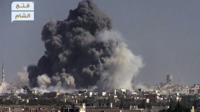 IS bắn hạ trực thăng tấn công Nga ở Syria