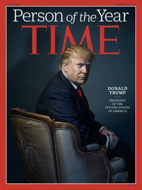 Ông Donald Trump là “Nhân vật của năm”