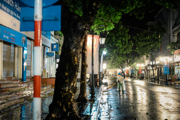 ... lấp lánh, vàng rực dưới ánh đèn điện.
