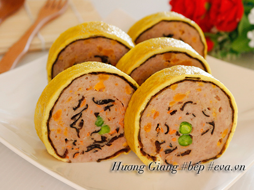 Cách làm giò ngũ sắc tuyệt ngon