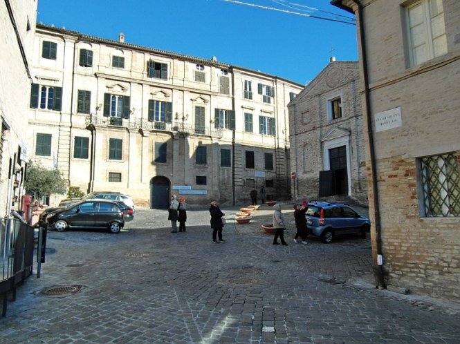 
Nơi ở của thi hảo Giacomo Leopardi tại Recanati - Ảnh: uteap

