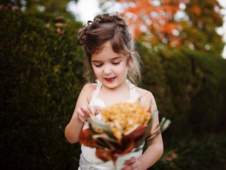 L&uacute;c mới bị bệnh, Amber từng muốn thấy con g&aacute;i diện v&aacute;y cưới