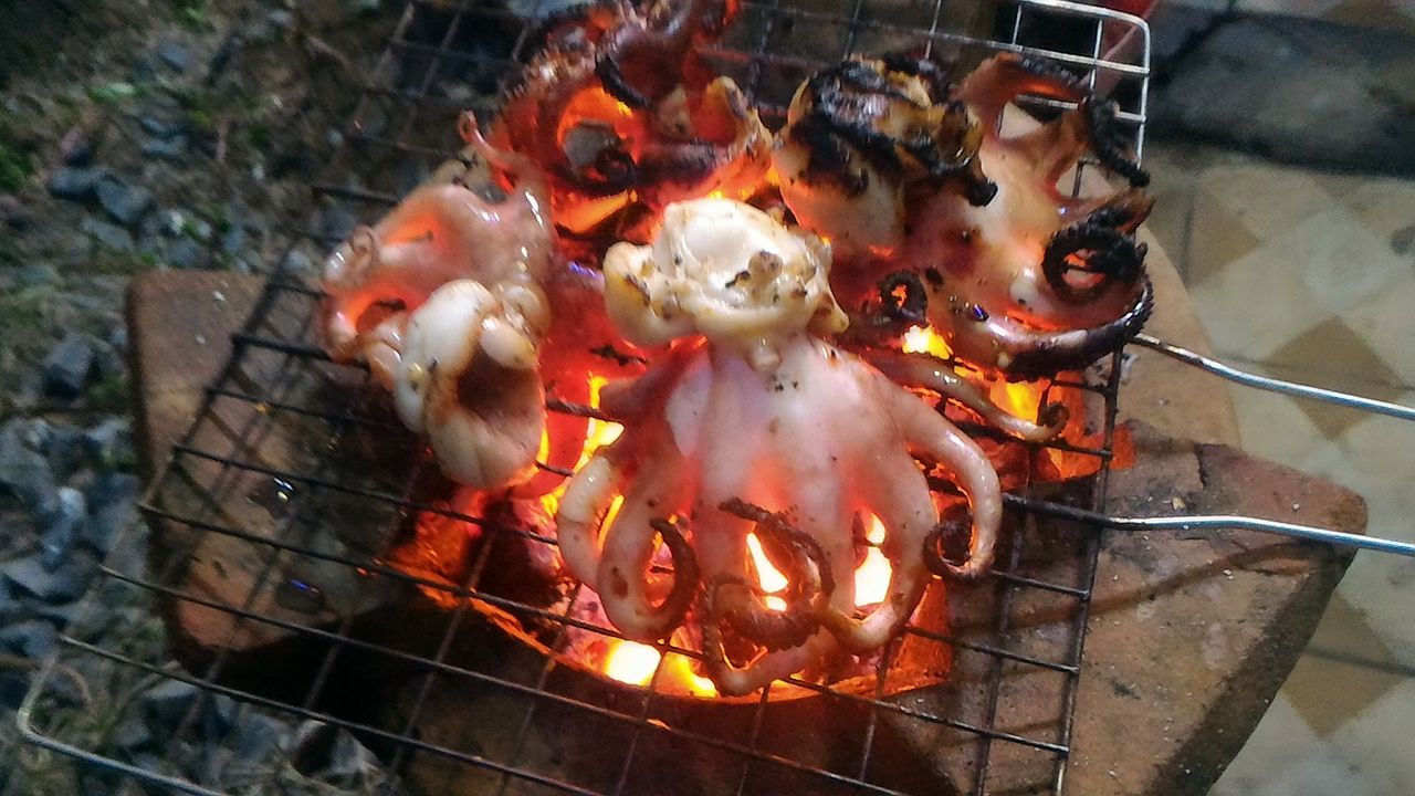 Bạch tuột nướng muối ớt