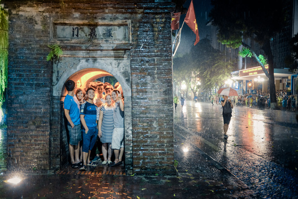 Hà Nội đã có những ngày thu mưa