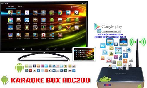 Thiết bị giải trí thông minh Karaoke Box HDC200