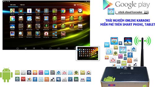 Thiết bị giải trí thông minh Karaoke Box HDC200