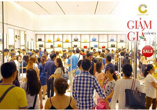 Sự kiện giảm giá cực hot tại Crescent Mall