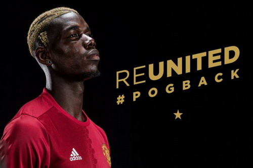 Pogba chính thức gia nhập Man United với giá kỷ lục
