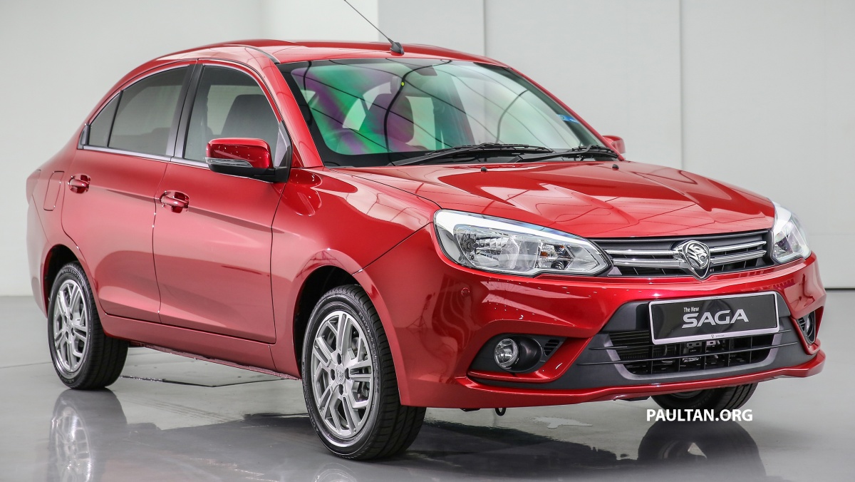 Proton Saga 2016 trình làng, giá chưa tới 200 triệu đồng
