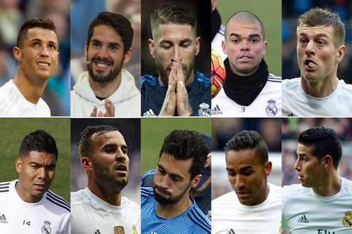 Lộ danh sách "sao" Real Madrid phải ra đi cuối mùa