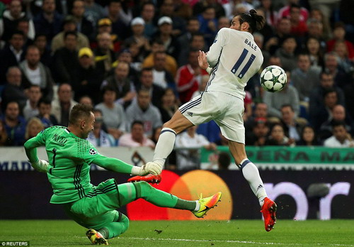 Gareth Bale mở tì số cho Real Madrid