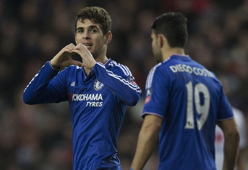 Oscar rời Chelsea sang Trung Quốc với giá kỷ lục