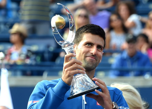 Clip: Thắng đẹp Nishikori, Djokovic lần thứ 4 giành Rogers Cup