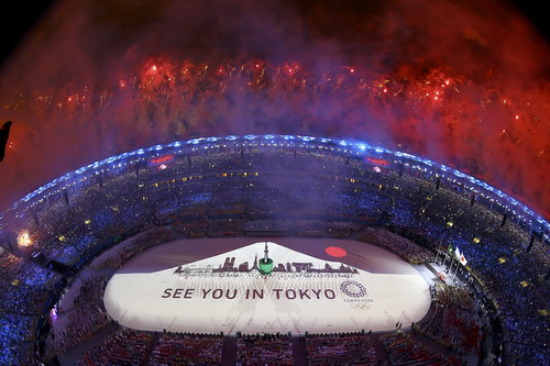Màn pháo hoa tạm biệt Olympic Rio 2016