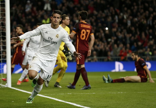 Hạ gục Roma, Real Madrid giành vé tứ kết Champions League