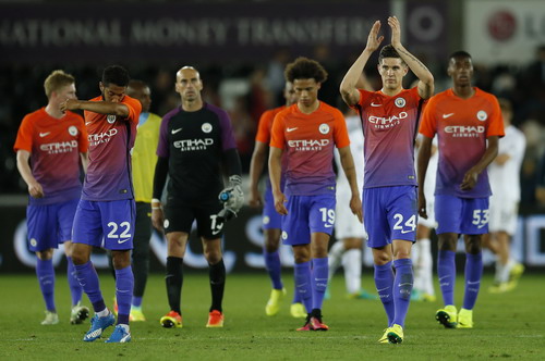 Man City giành chiến thắng trước Swansea