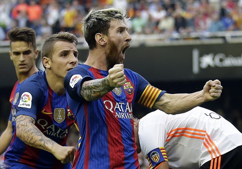 Lionel Messi chỉ xếp thứ nhì ở cuộc bầu chọn