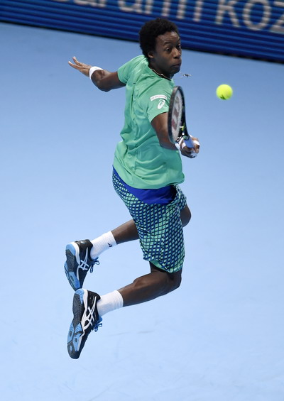 Gael Monfils thể hiện phong cách thi đấu ấn tượng