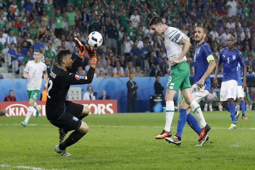 CH Ireland – Ý 1-0: Sắc Thiên thanh nhạt nhòa