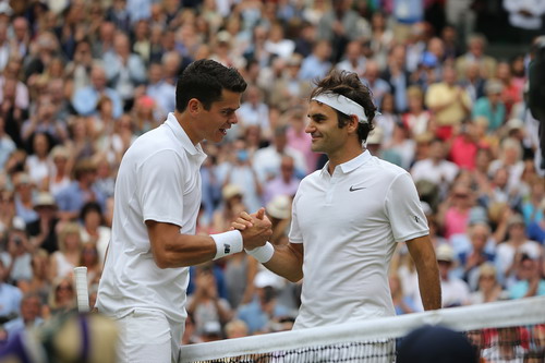 Raonic ngược dòng hạ Federer, lần đầu vào chung kết Wimbledon