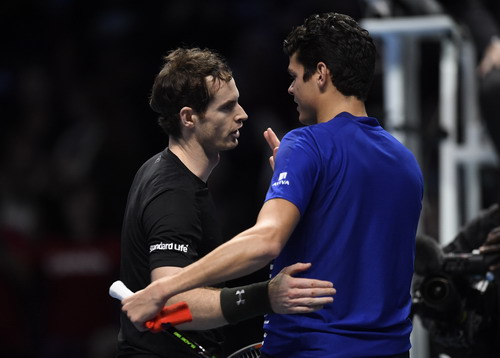 Murray bị vắt kiệt sức ở trận bán kết với Raonic