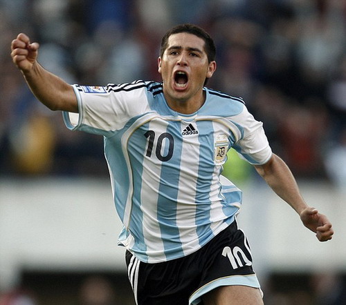 Riquelme cũng bày tỏ ý định khoác áo đội bóng Brazil