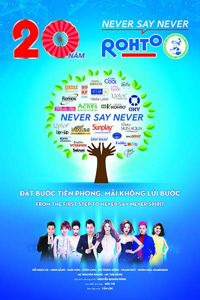Rohto-Mentholatum kỷ niệm 20 năm thành lập