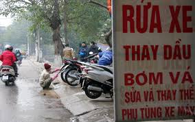Nước thải rửa xe trôi đi đâu?