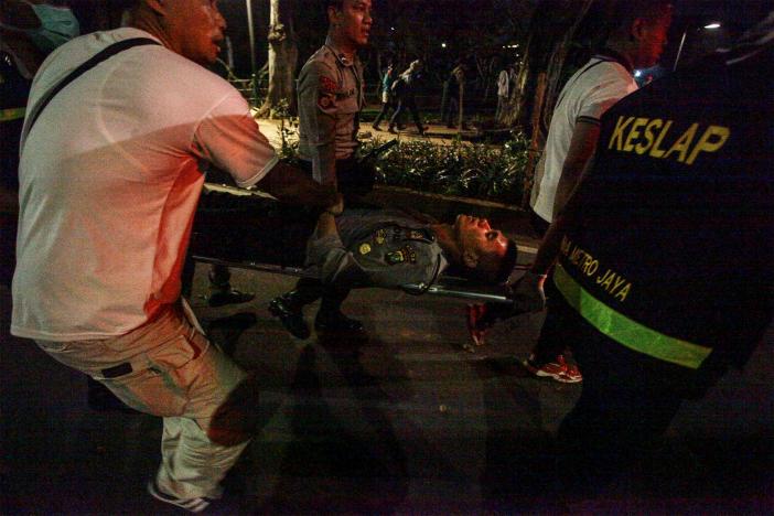 Cuộc biểu tình khiến 1 người thiệt mạng và hơn 100 người bị thương. Ảnh: Reuters
