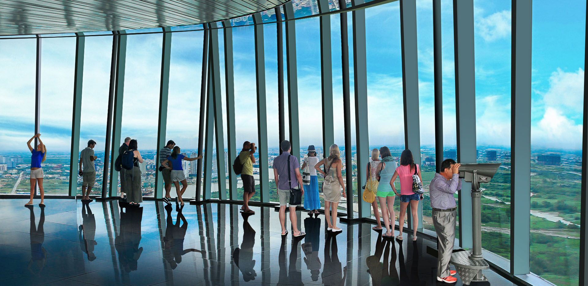 Saigon Skydeck giảm 20% giá vé tham quan dịp lễ 30-4, 1-5