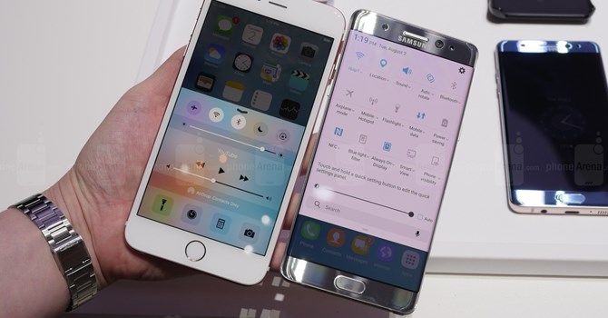 Galaxy Note 7 có khiến iPhone 6S Plus “lỗi thời”