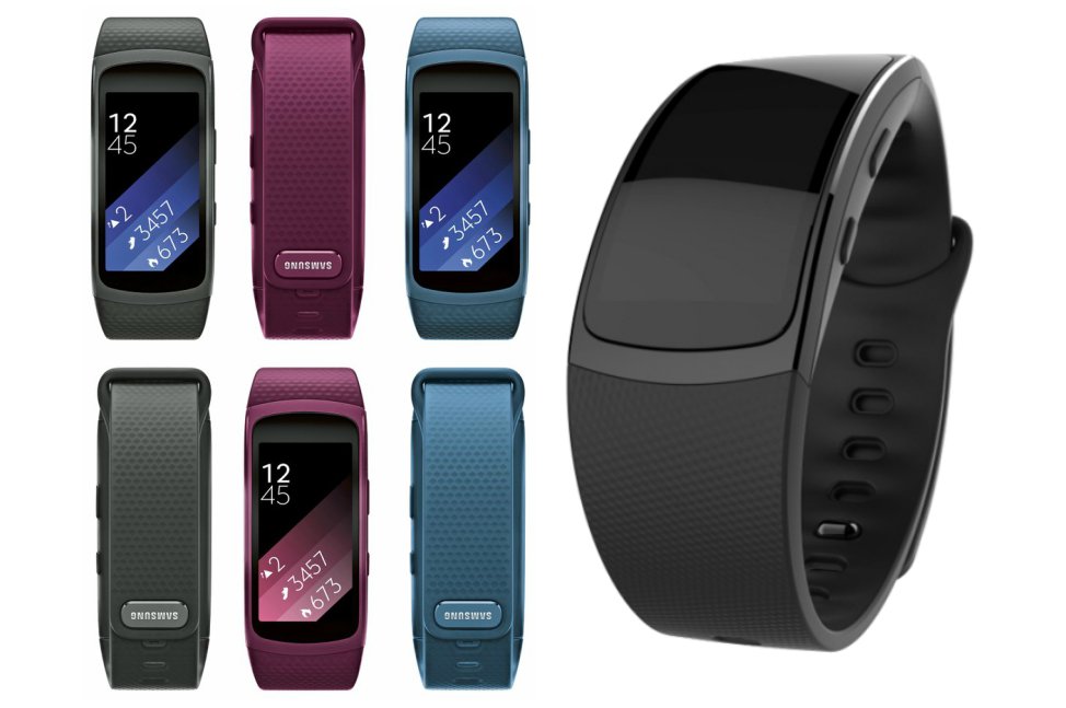 Gear Fit 2 vòng tay thông minh màn hình lớn