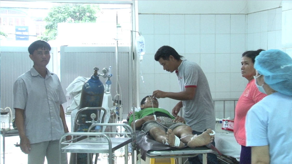 Một công nhân bị chấn thương nguy kịch