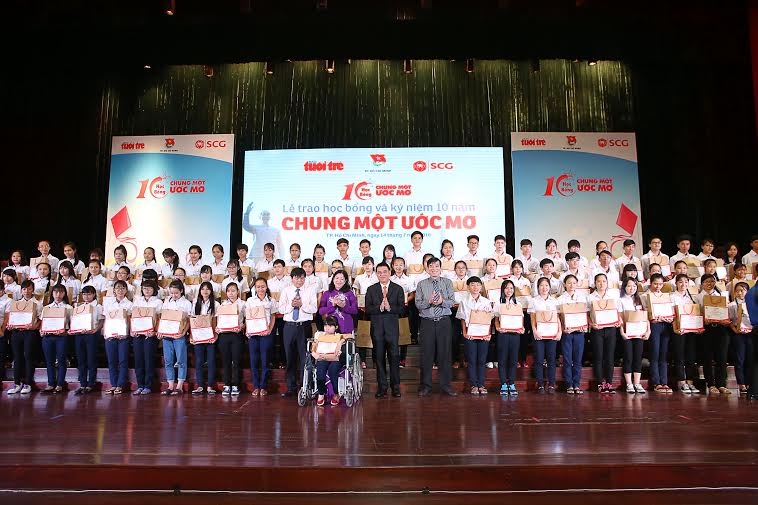 Học bổng SCG chắp cánh ước mơ cho hàng ngàn học sinh