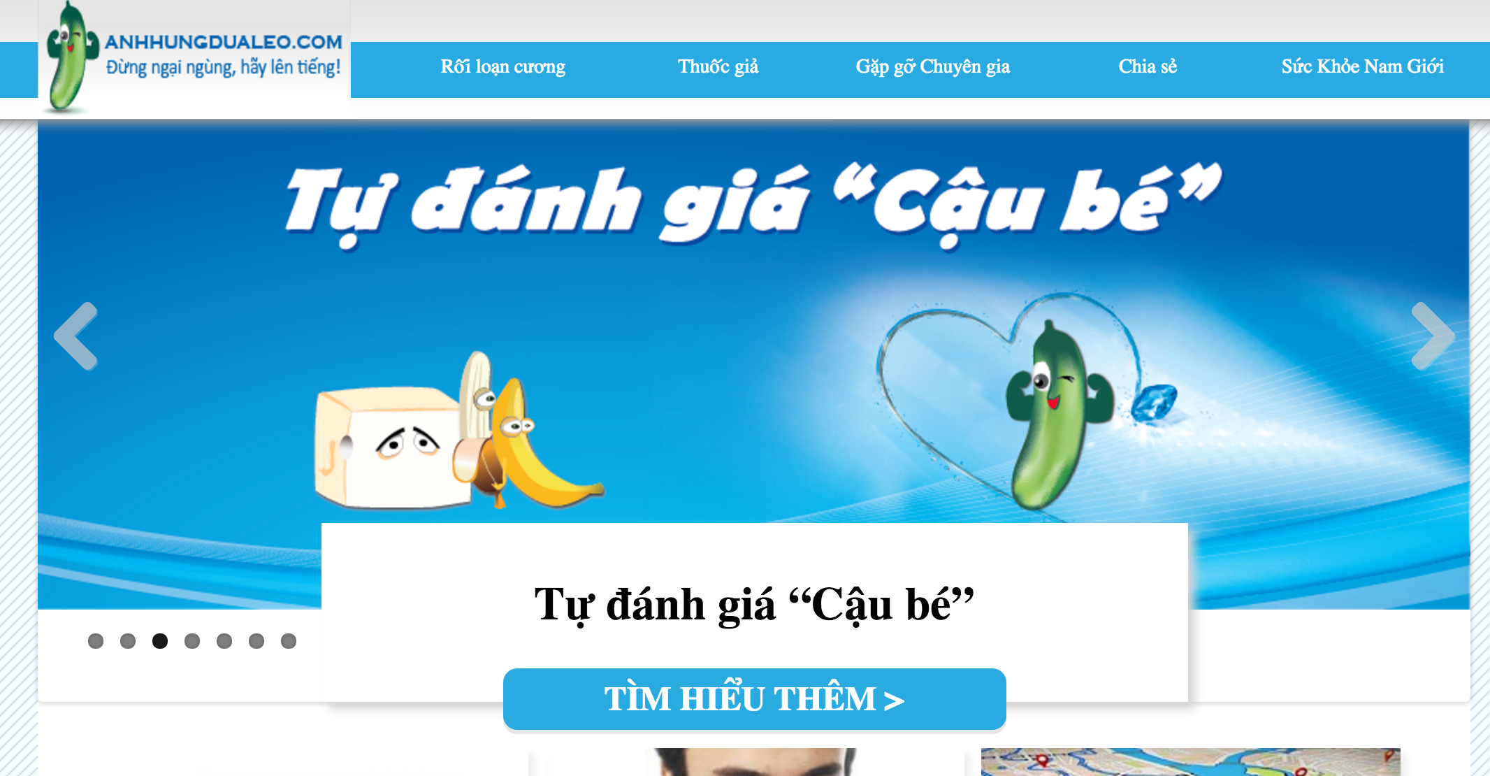 Trang web kiểm tra “bản lĩnh” đàn ông