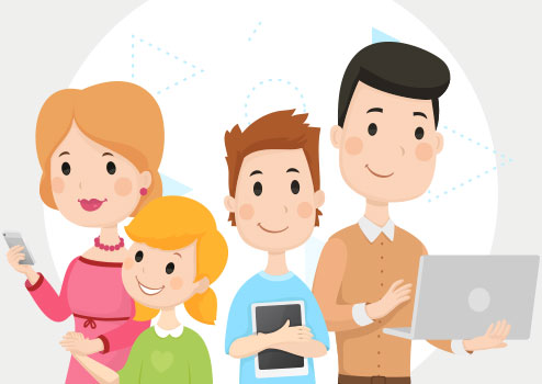 Phụ huynh còn lơ là khi con cái lên mạng