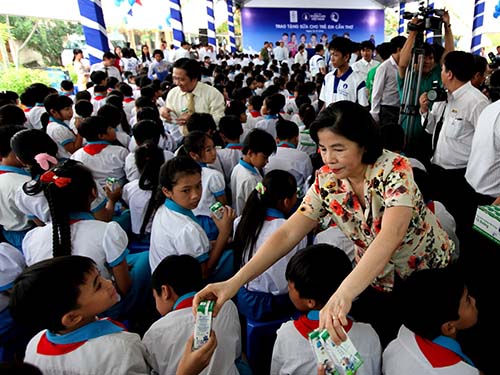 Quỹ sữa Vươn cao Việt Nam tại Cần Thơ