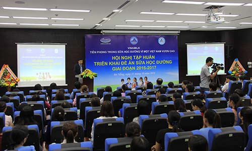 Chương trình sữa học đường đến Đà Nẵng