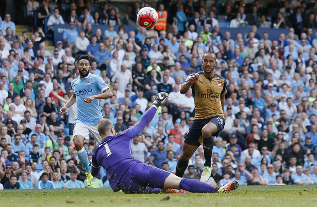 Man City có nguy cơ mất tốp 4 sau khi hòa Arsenal