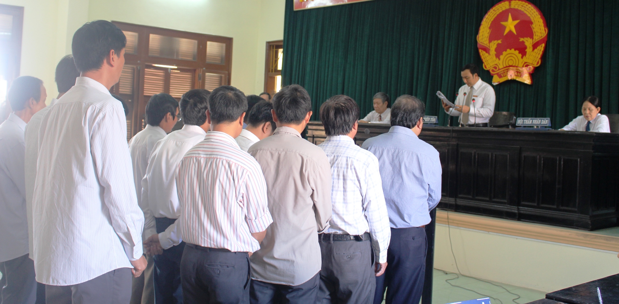 Tòa tuyên án