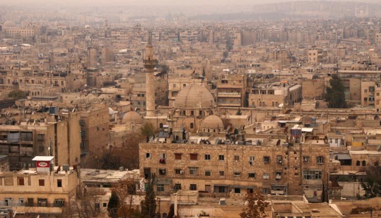 Toàn cảnh Aleppo trước khi nội chiến xảy ra. Ảnh chụp vào ngày 11-12-2009. Ảnh: Reuters