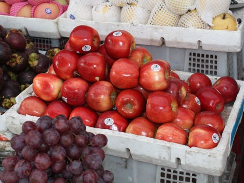 Thu giữ gần 1 tấn trái cây Trung Quốc và nửa tấn nội tạng "bẩn"