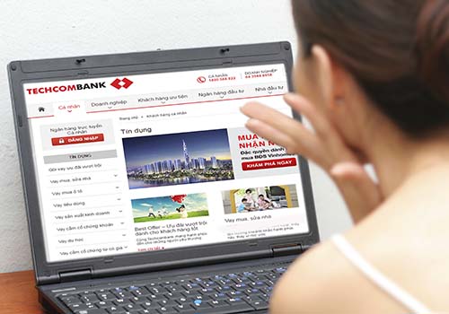 Ấn tượng với giao dịch trực tuyến “0 đồng” của Techcombank