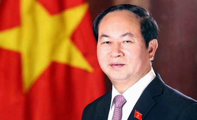 Chủ tịch nước Trần Đại Quang gửi thông điệp năm mới 2017