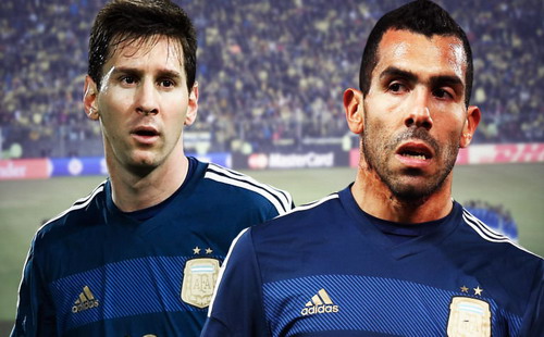 Messi không thể thua kém Tevez về thu nhập