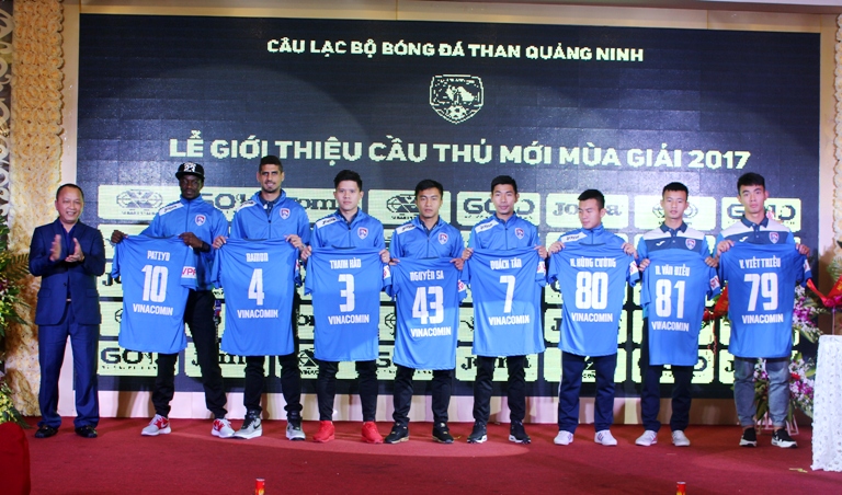 Than Quảng Ninh xuất quân sớm nhất V-League 2017