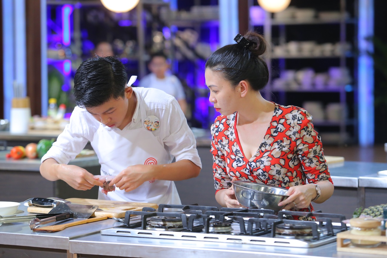 Thanh Hải với mẹ