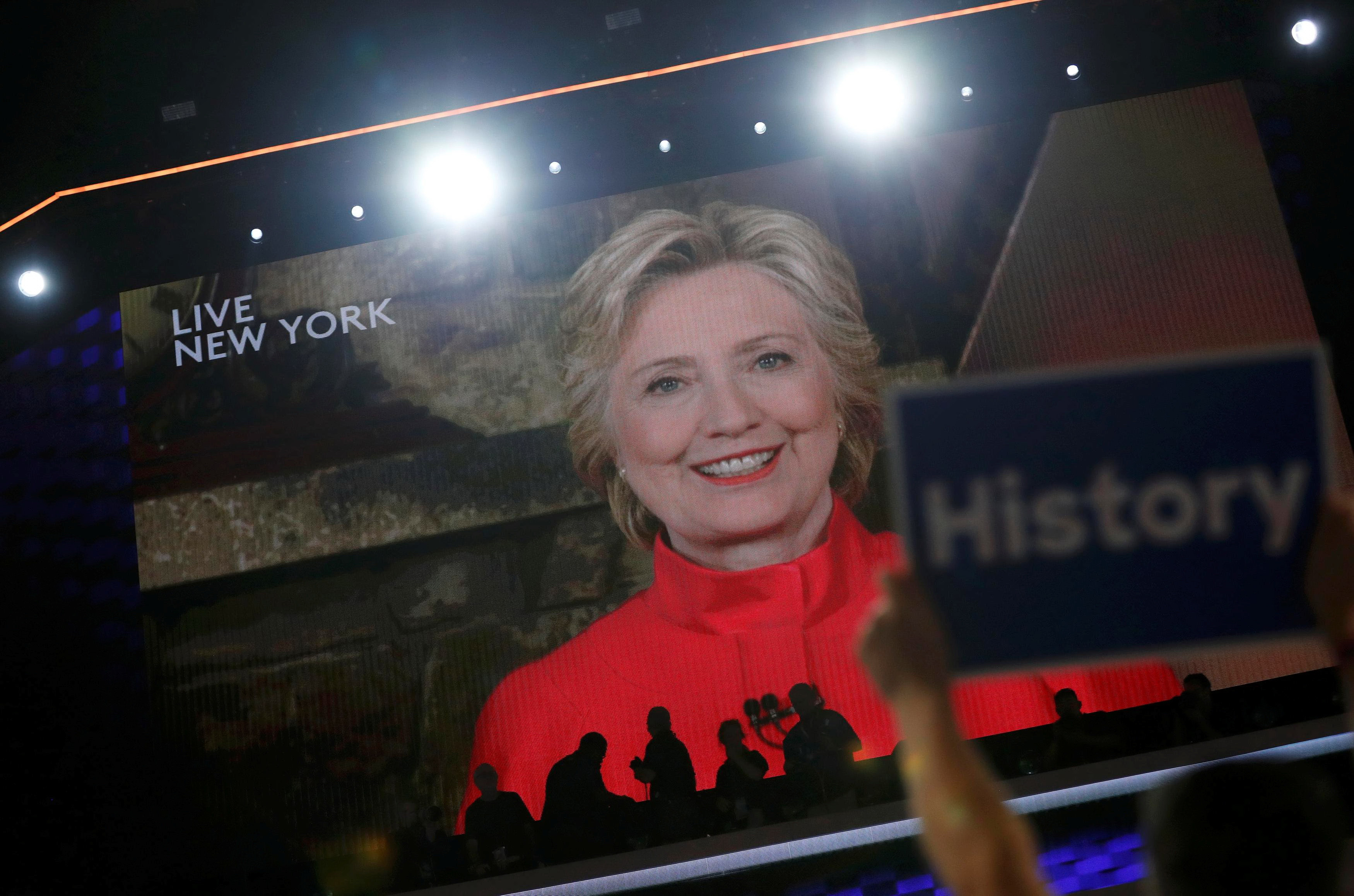 Lịch sử gọi tên bà Clinton