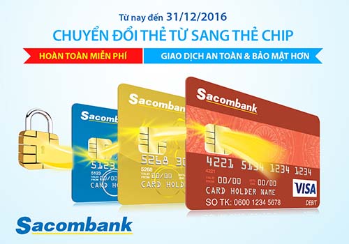 Miễn phí đổi thẻ từ sang thẻ chip