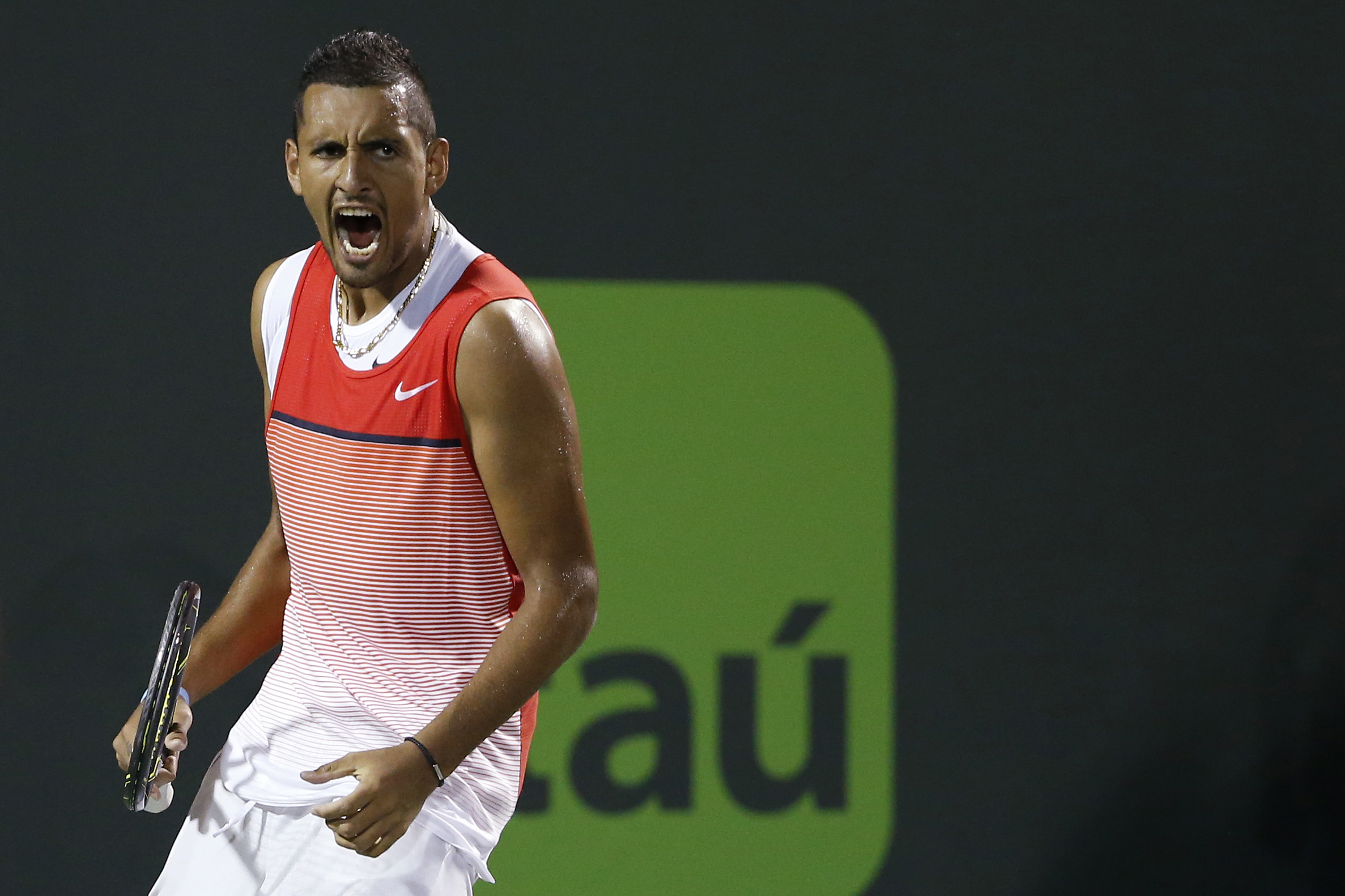 Kyrgios tiến bộ nhanh